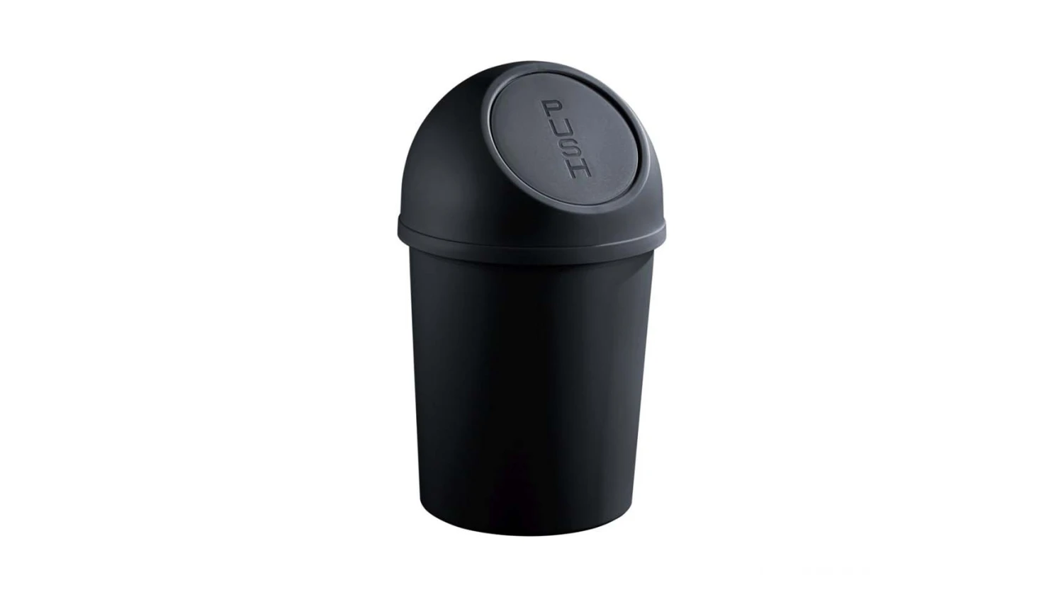 HELIT Push-Abfallbehälter The Flip 6 L, 6 Stück