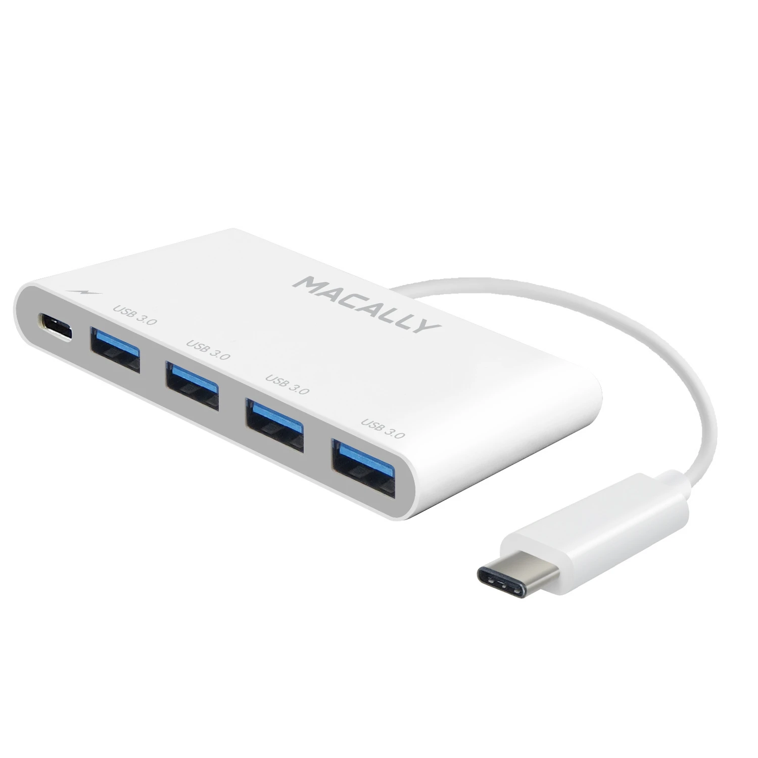 MACALLY UC3HUB4C USB-C-zu-USB-A/USB-C-Adapter