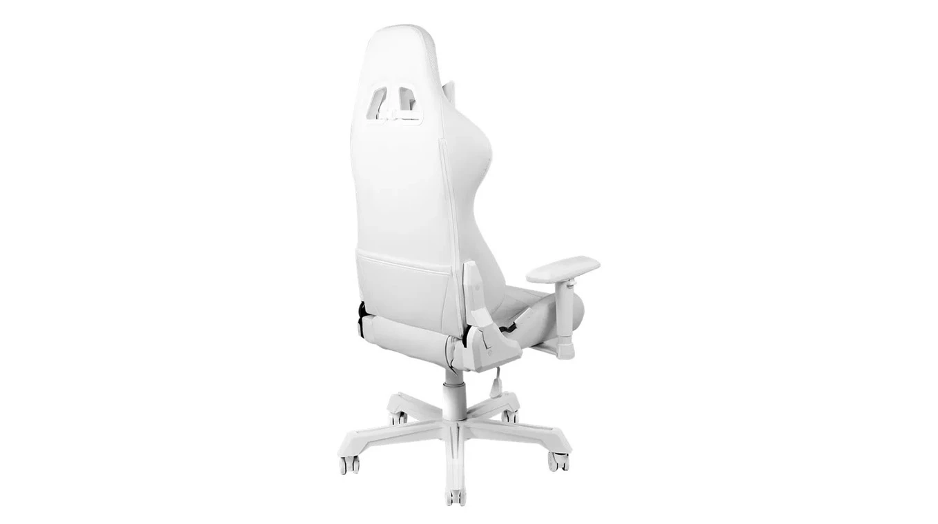 DELTACO RGB LED Gaming Chair White GAM-080-W