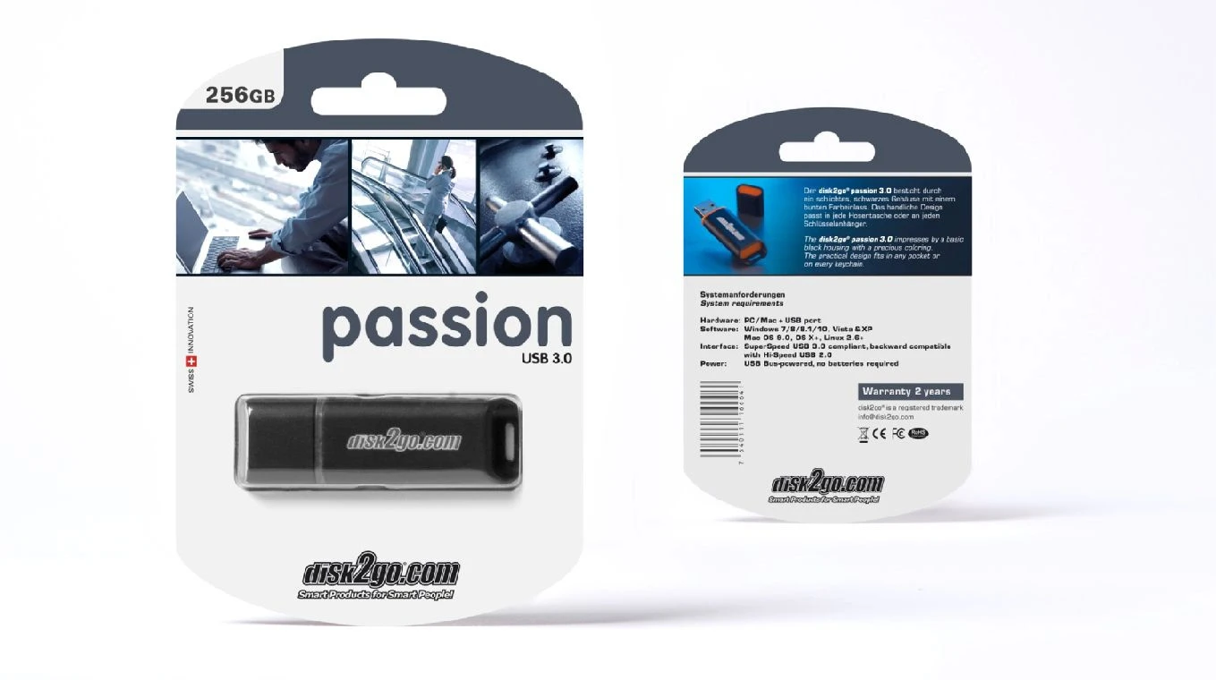 DISK2GO USB-Stick passion 3.0, 256GB