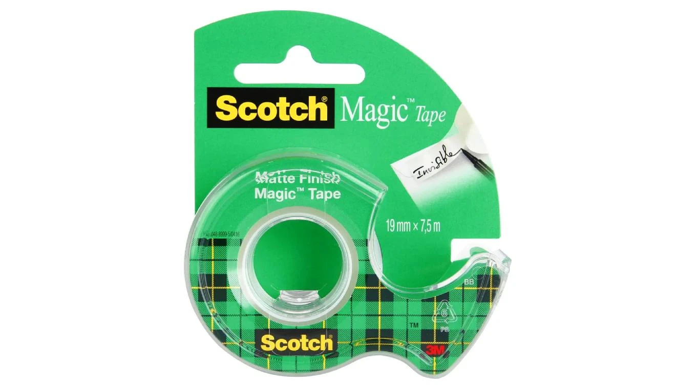 SCOTCH Magic Tape 810 - 19mm x 7.5m auf Abroller
