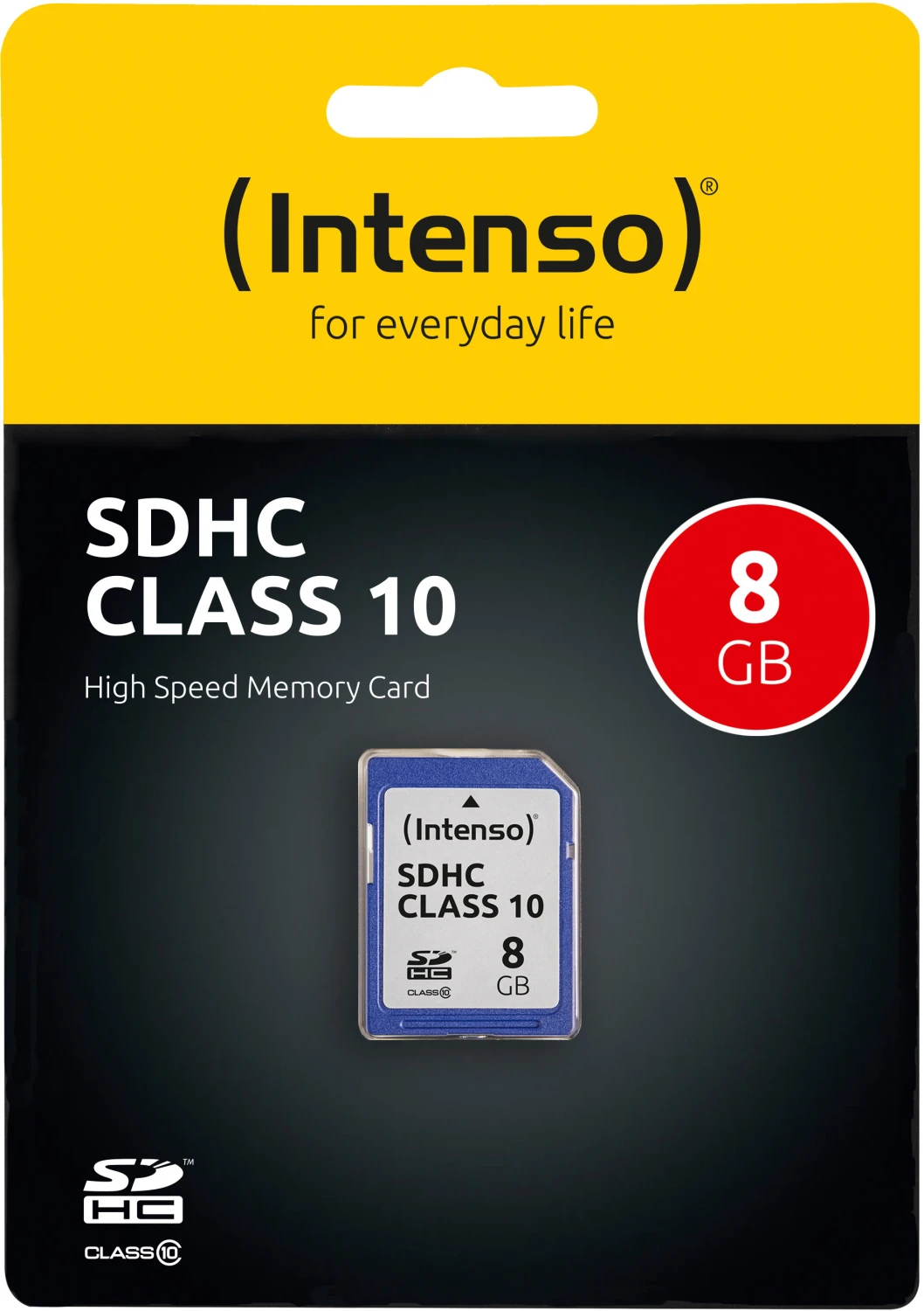 INTENSO SDHC Card Class 10 - 8GB