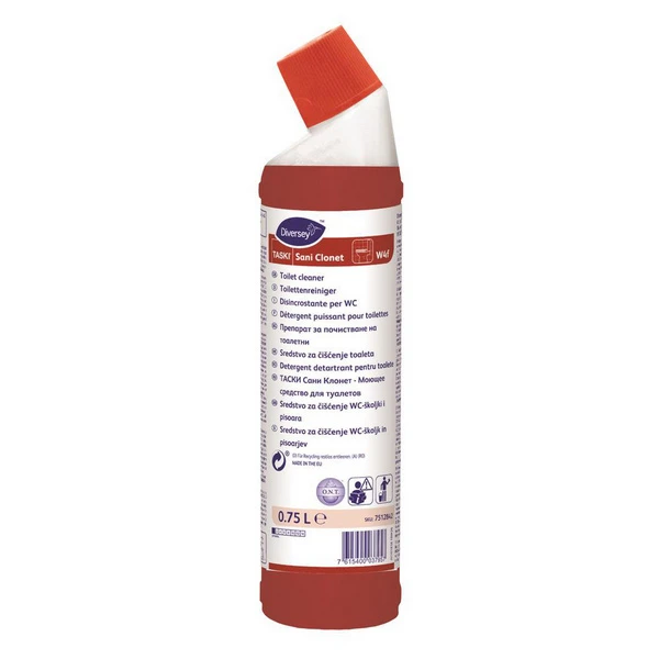 TASKI Toilettenreiniger Sani Clonet W4f 6 x 750 ml