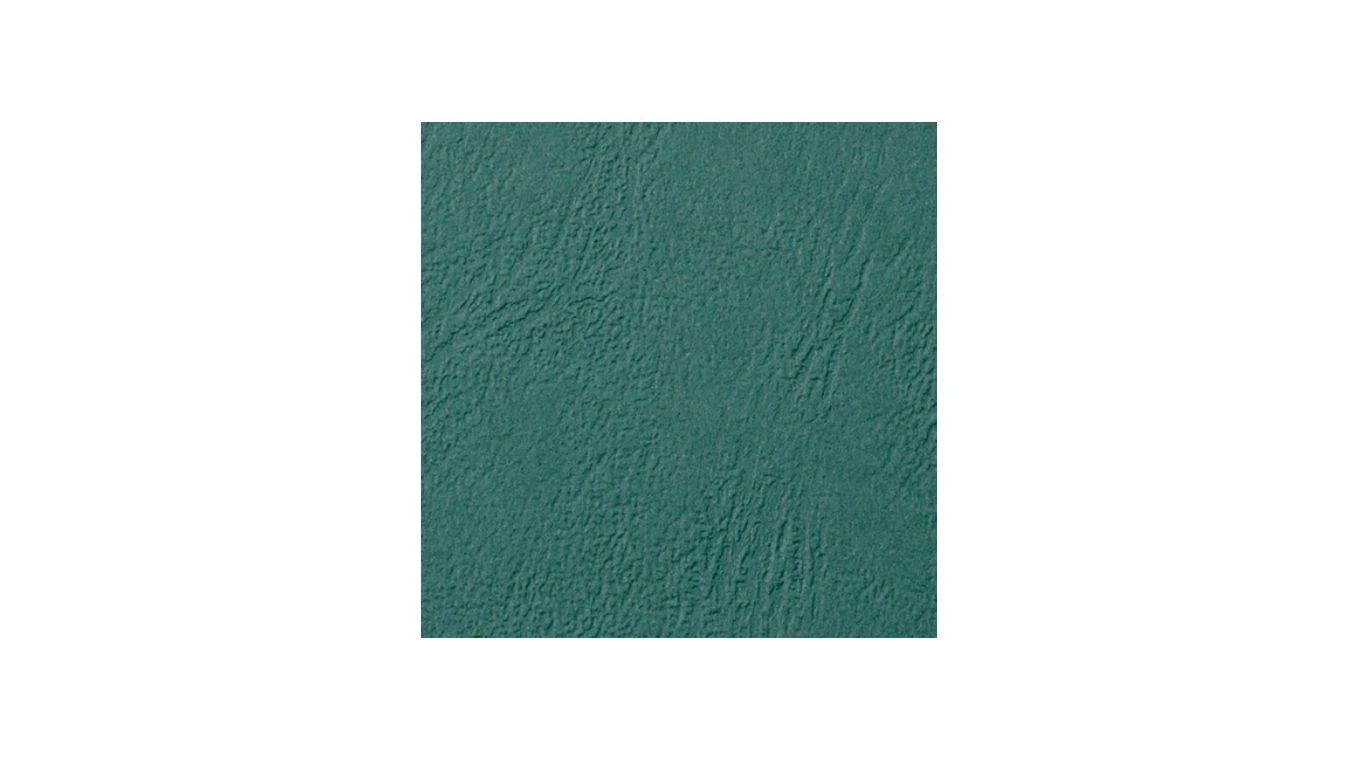 GBC LeatherGrain Deckblatt grün A4 250 g/m²