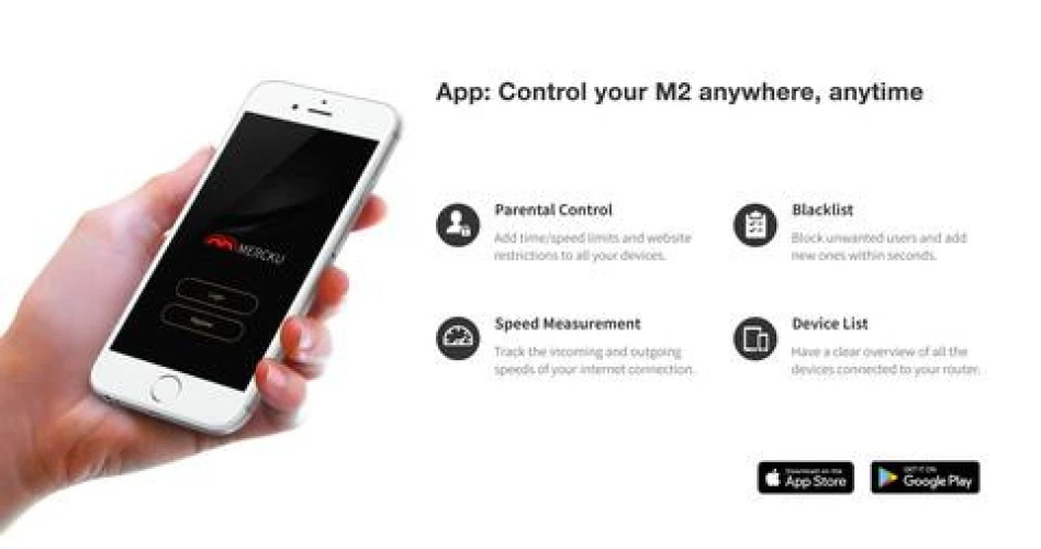 Mercku M2 Swarm Wi-Fi Router Set