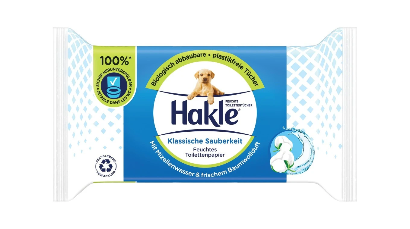 HAKLE Feuchttücher Klassische Sauberkeit 12 Pack