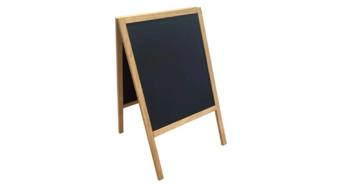 BIELLA Schieferwandtafel Holz 53 x 80 cm