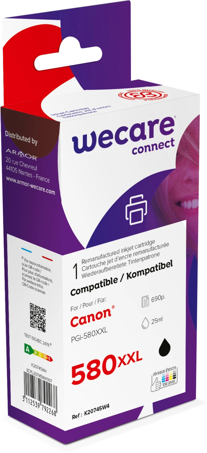 WECARE Tinte XXL rebuilt PGBK