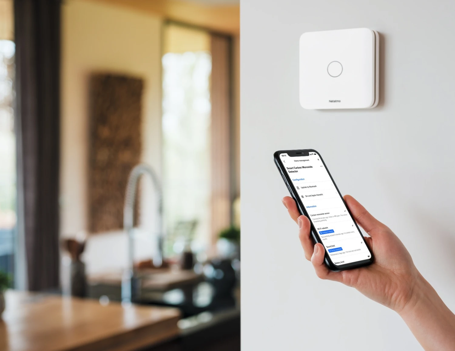 Netatmo Smarter Rauchmelder + Kohlenmonoxidmelder