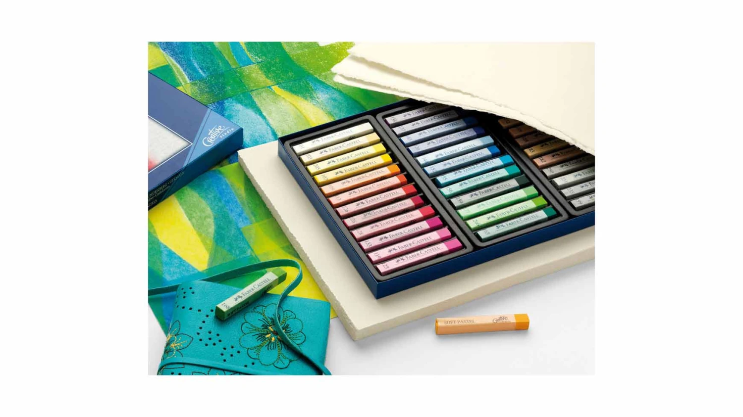 FABER-CASTELL Softpastellkreiden 36er Kartonetui