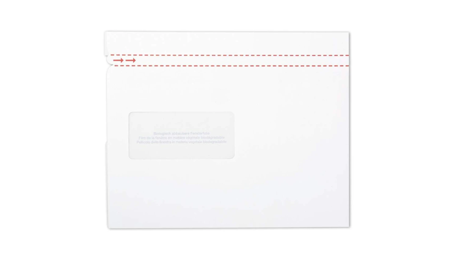 ELCO Quick Vitro Papier C5, neutral , Fenster links
