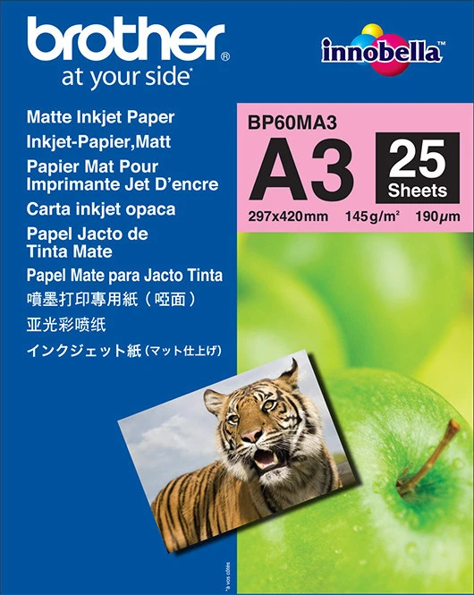 BROTHER BP60-MA3 InkJet Paper matt 145g A3