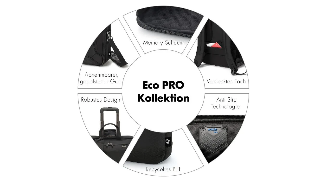 DICOTA MultiPlus Notebooktasche 15.6"