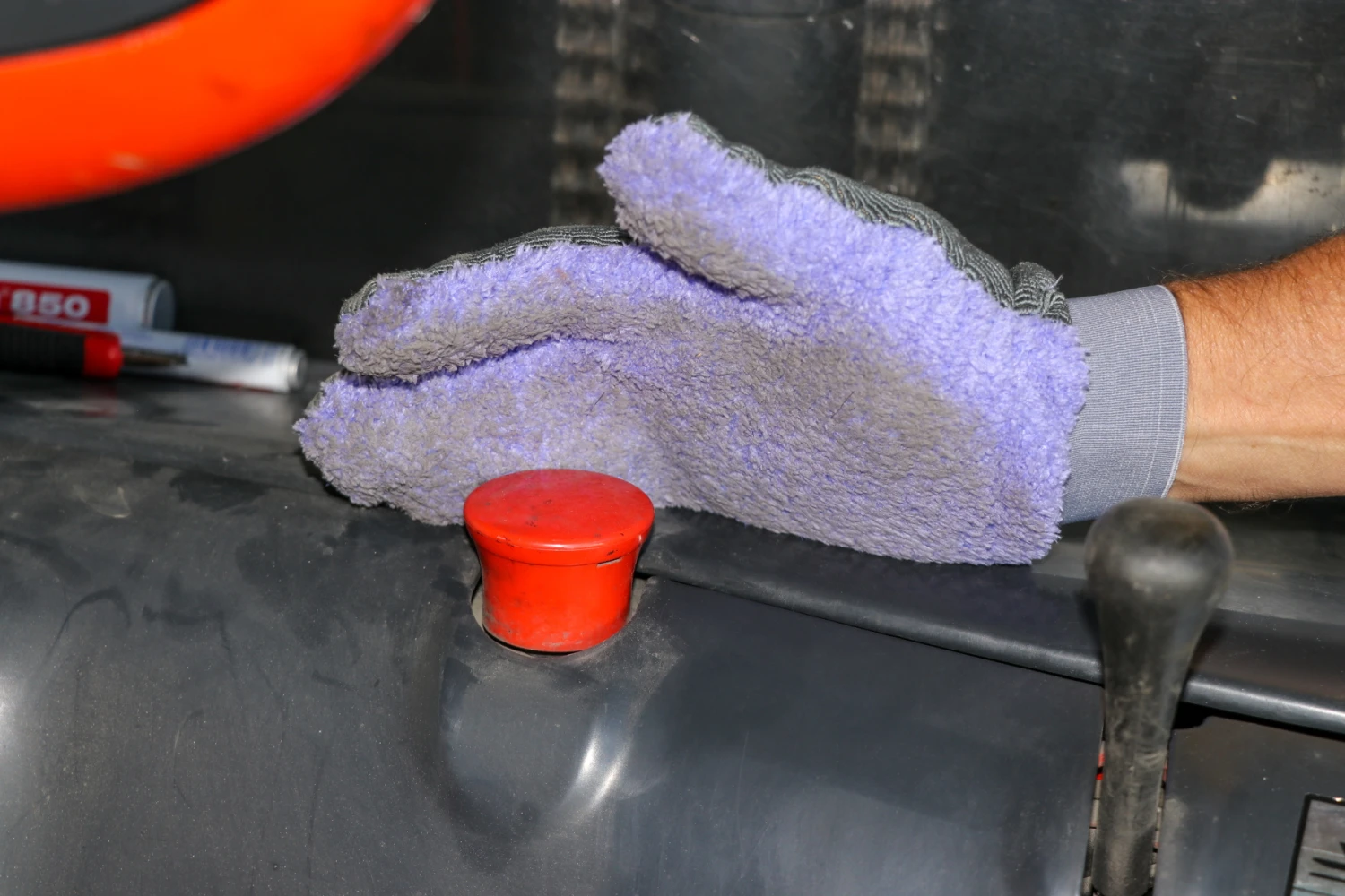 EDI CLEAN Mikrofaserhandschuh Magic Purple 1 Paar à 2 Stück