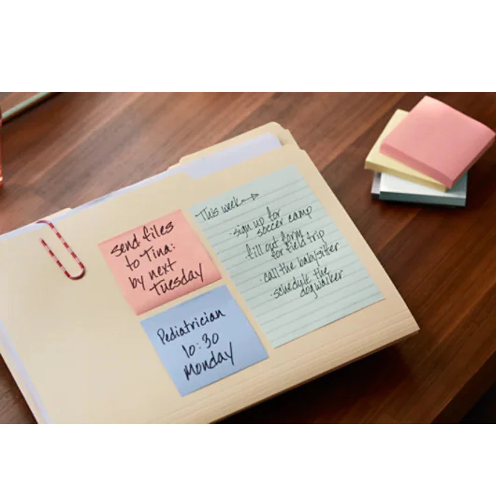 POST-IT Haftnotizen Recycling 6 x 100 Blatt