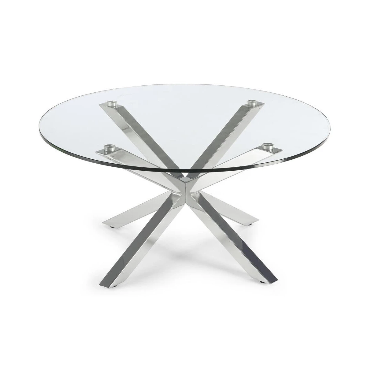Glastisch Xitta,Platte aus ESG-Sicherheitsglas.