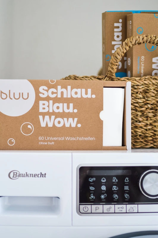 BLUU Universal Waschstreifen Ohne Duft 60 Stück
