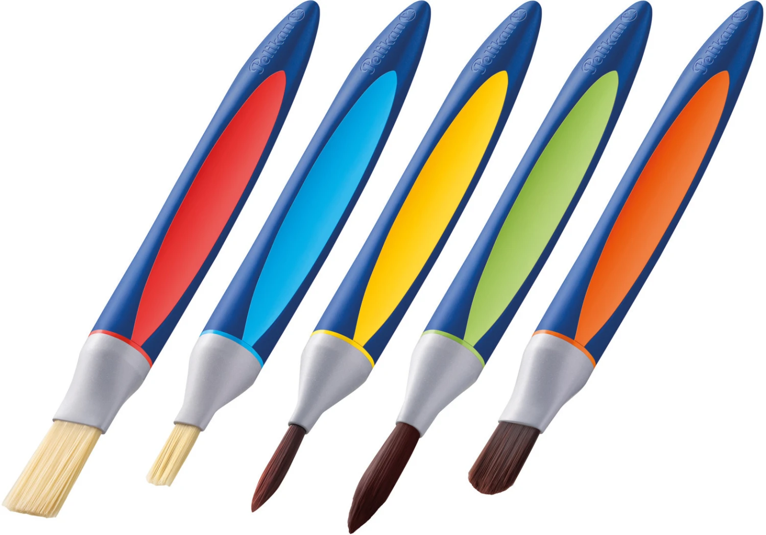 PELIKAN Pinselset Griffix 5-teilig - 5 Farben