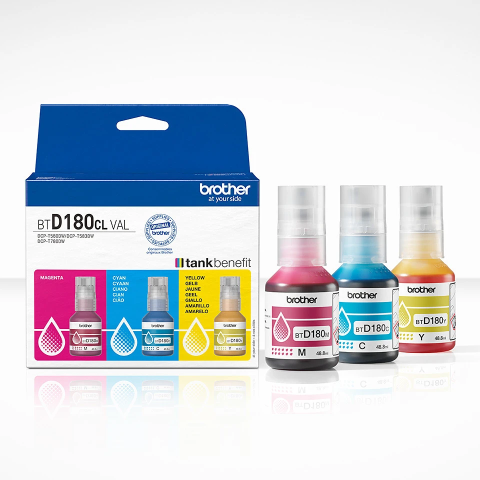BROTHER Tintenflasche Multipack CMY