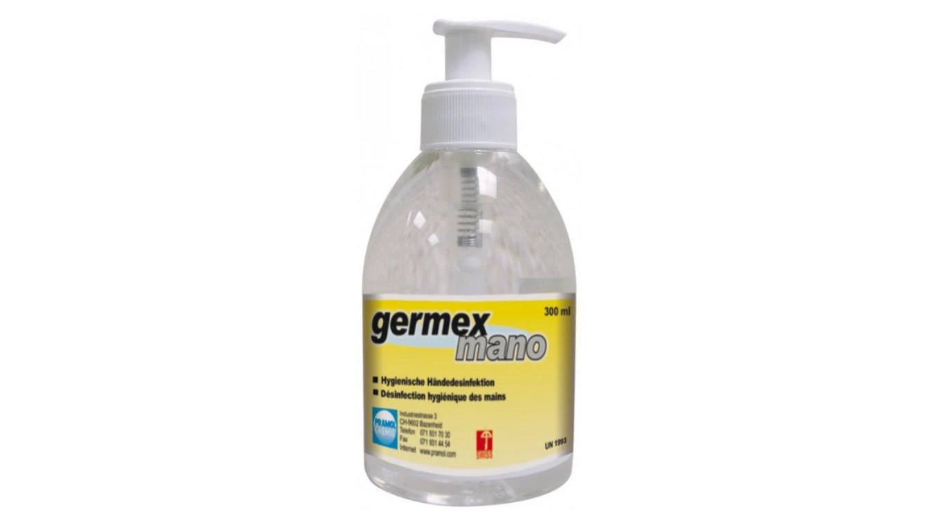 PRAMOL Händedesinfektionsmittel Germex Mano 6 x 300 ml