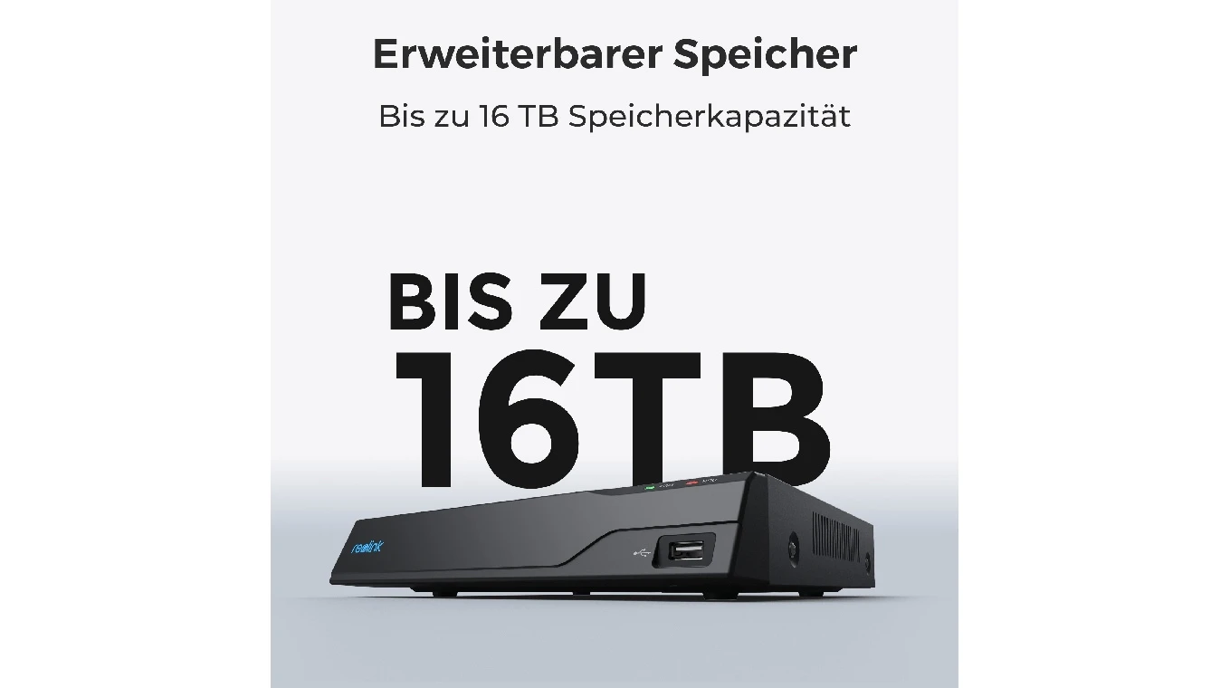 REOLINK NVS8 PoE 8-Kanal-NVR mit 2TB