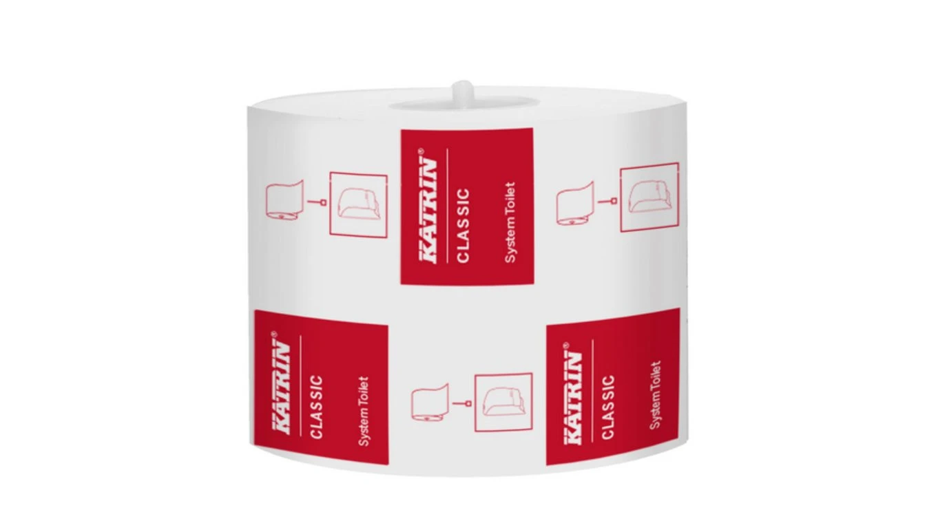 KATRIN WC-Papier Plus System 2-lagig, 36 Rollen