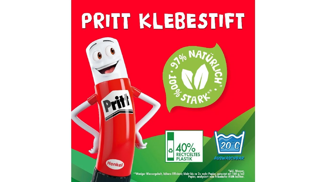 PRITT Klebestift 22 g - 4er-Pack