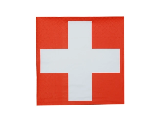 MANK Servietten Schweiz 3-lagig, 600 Stück