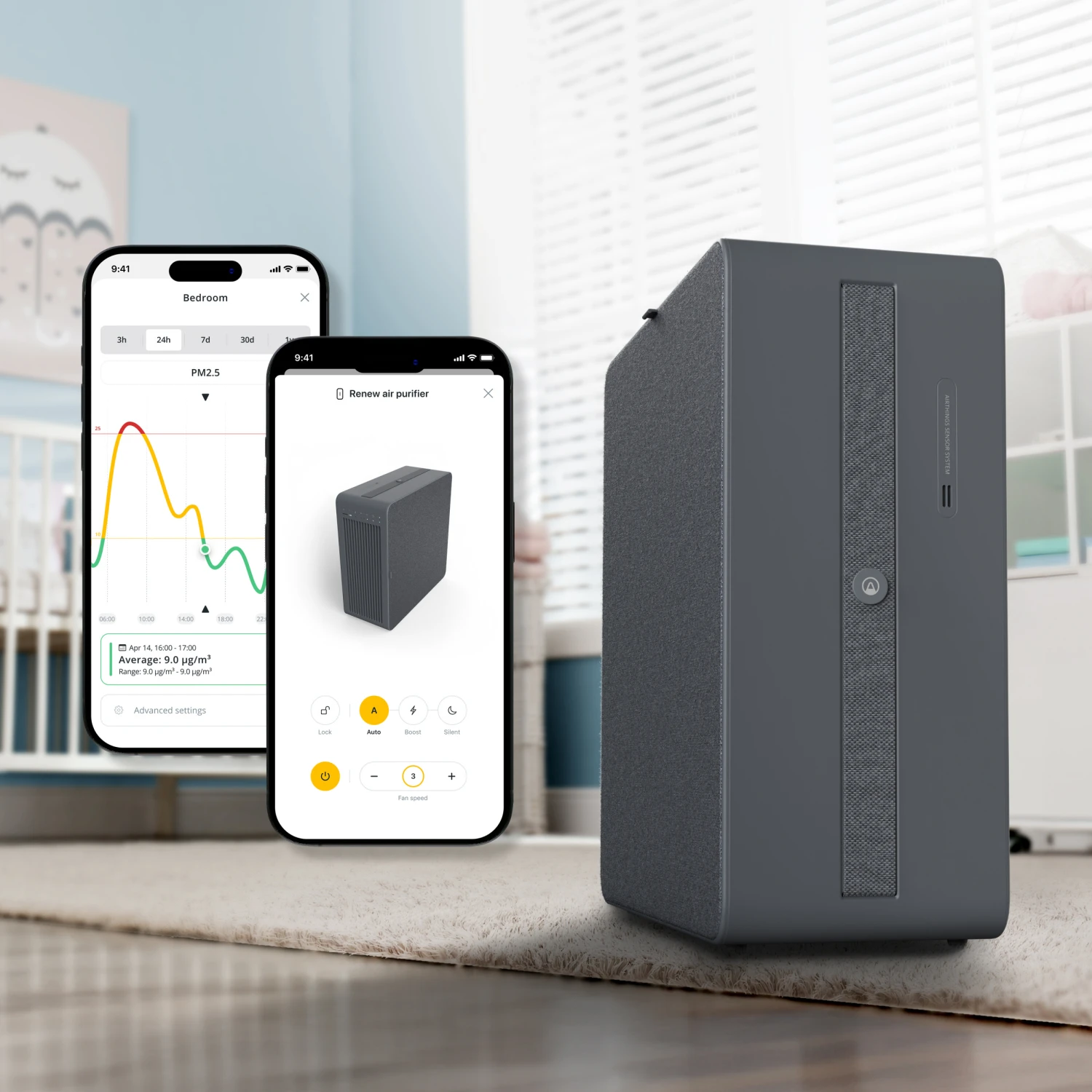 Airthings Renew Smart Air Purifier