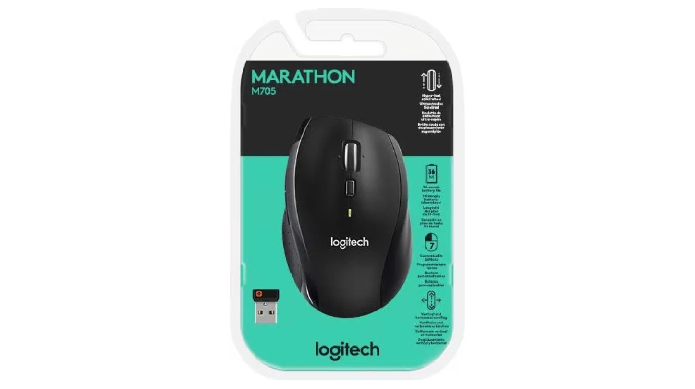 LOGITECH Marathon M705 Wireless Mouse