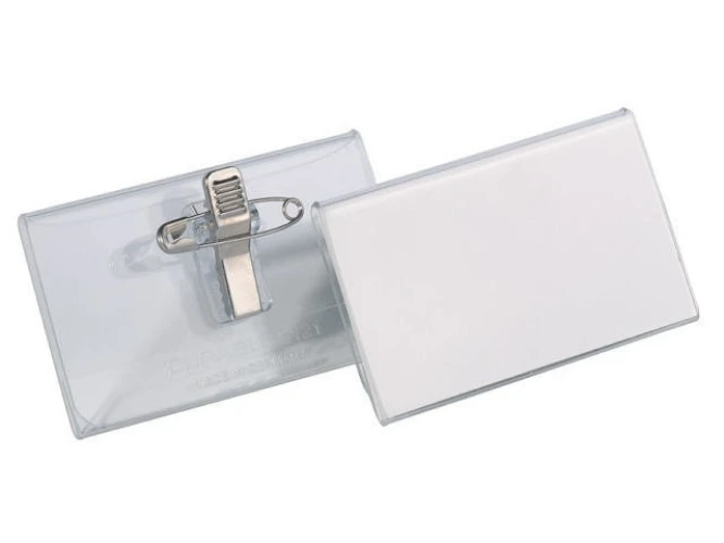 DURABLE Namensschild 40 x 75 mm - 50 Stück