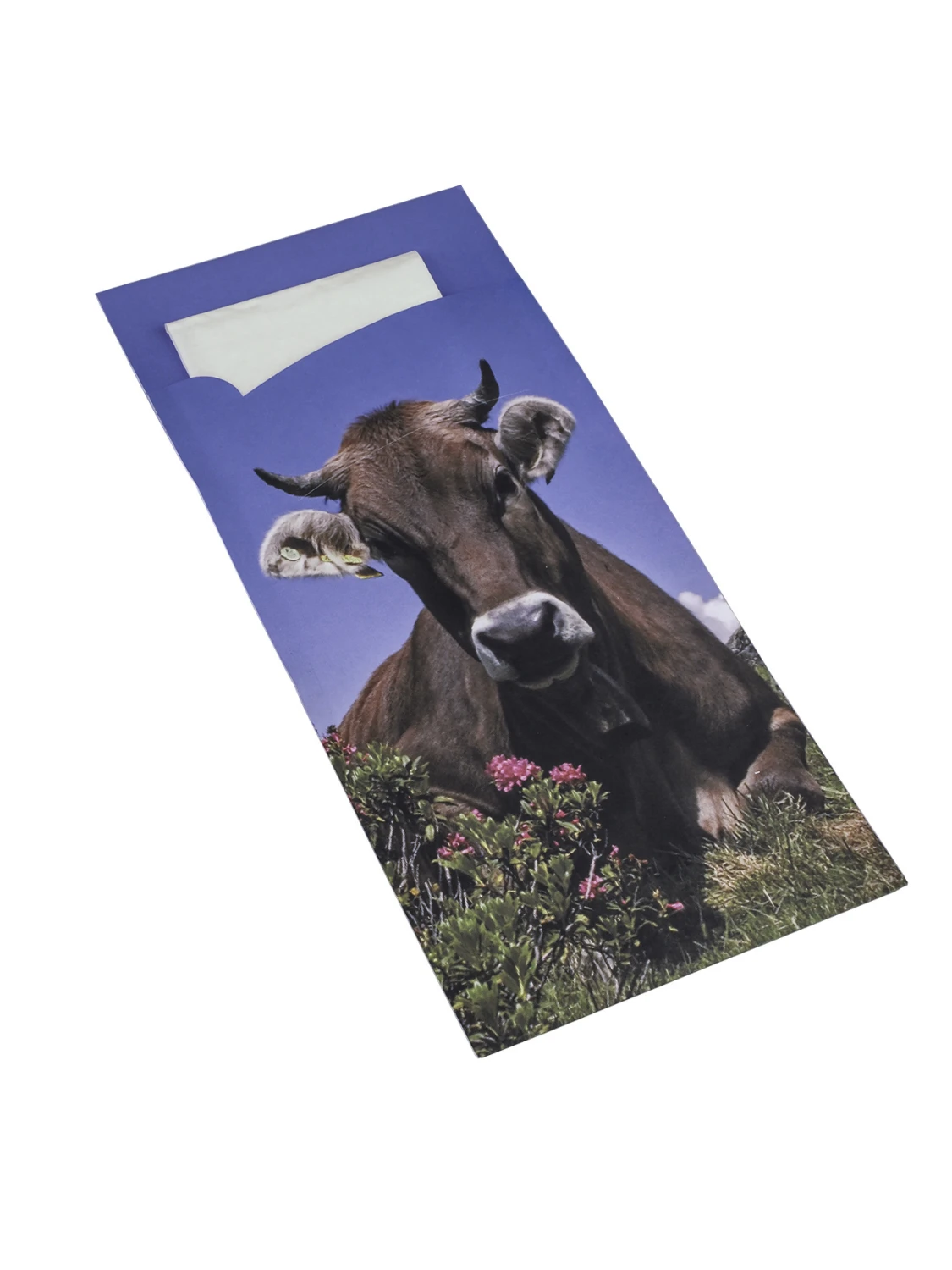 Bestecktaschen Kuh 500 Stück