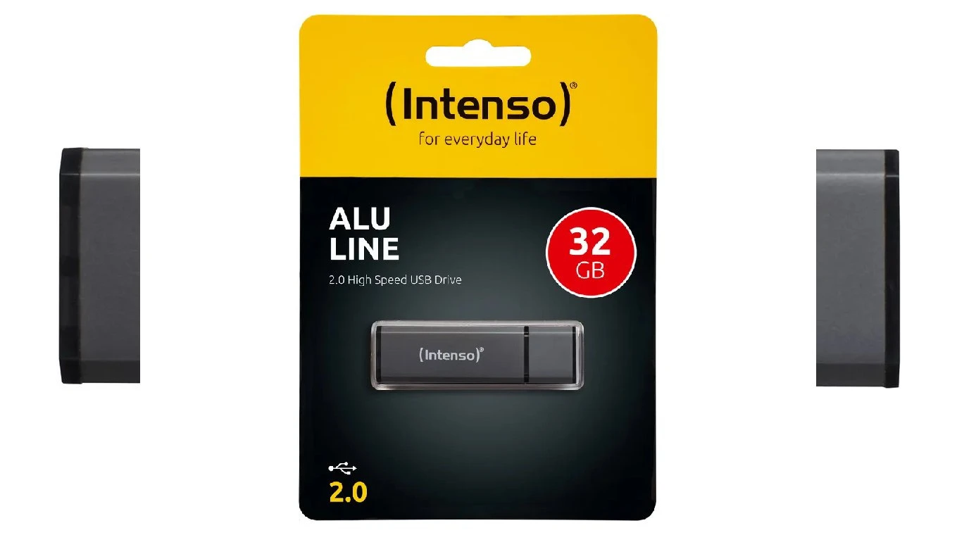 INTENSO USB-Stick Alu Line 32GB USB 2.0