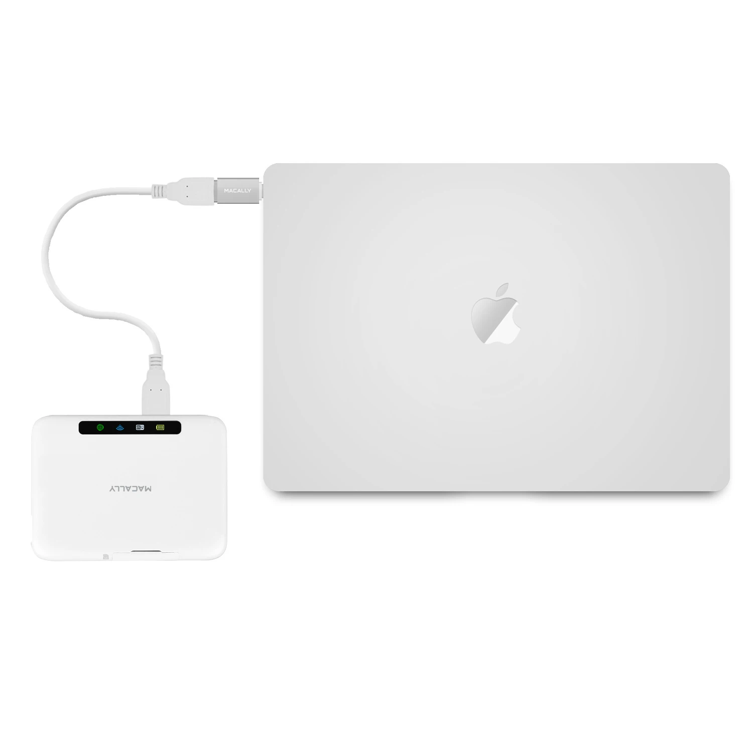 MACALLY USB-C zu USB A Adapter
