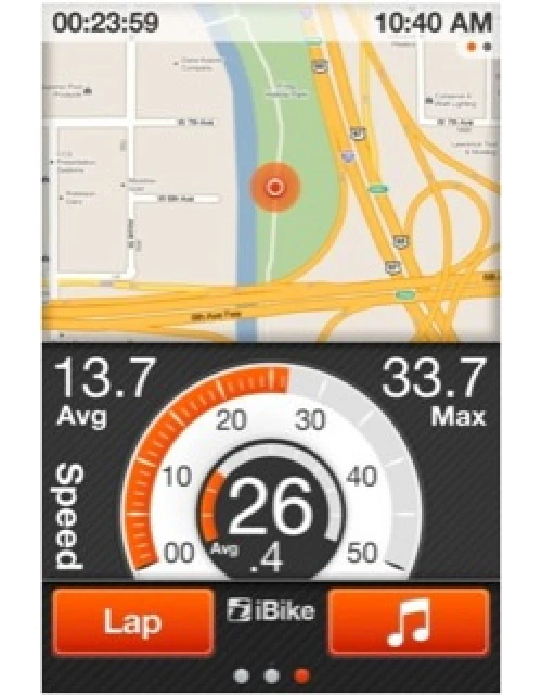 iBike GPS+ Bike Computer