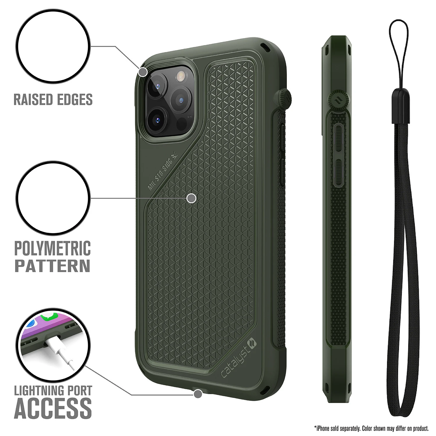 CATALYST Vibe Schock Resistentes Case iPhone 12/12 Pro