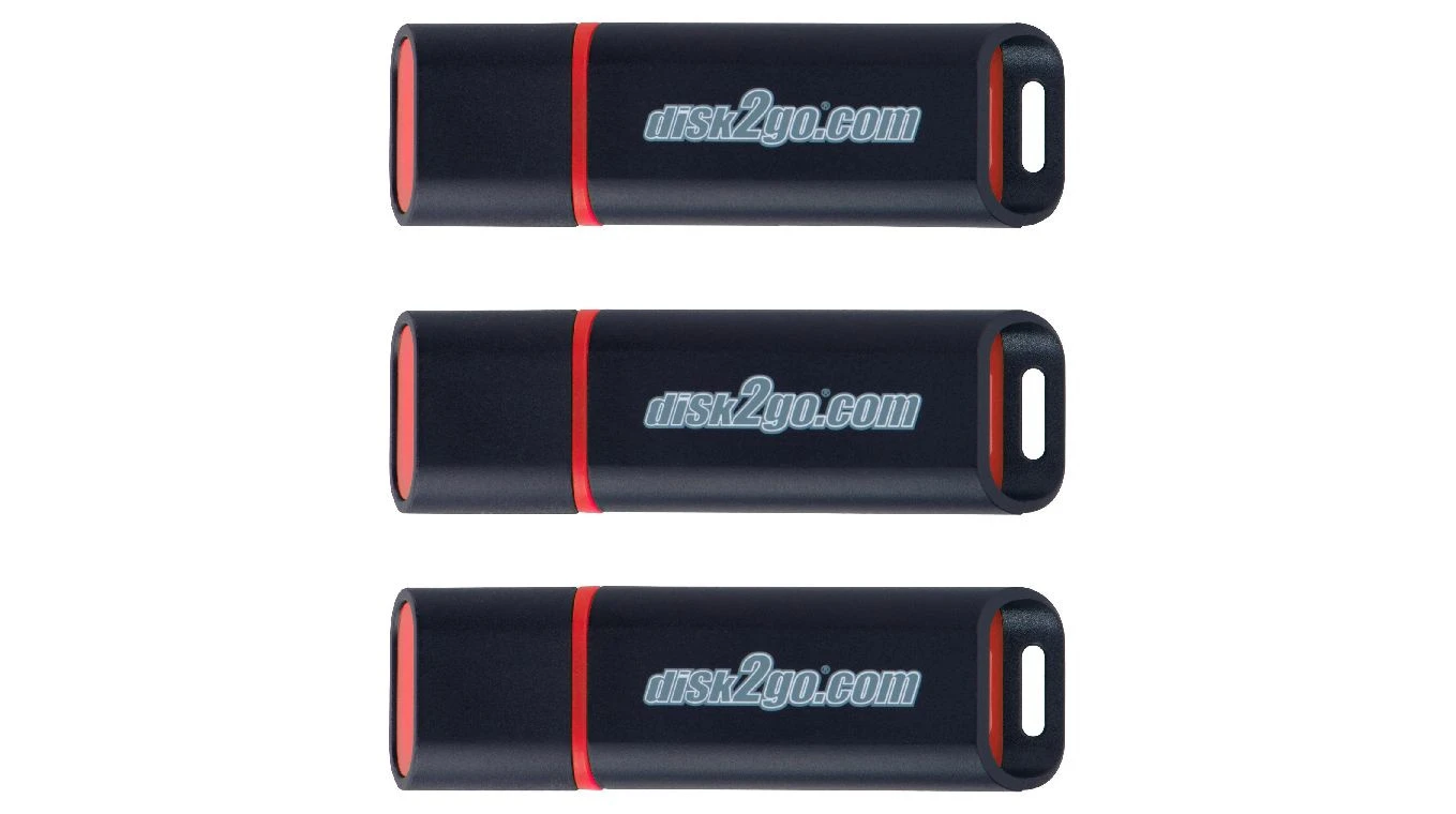 DISK2GO USB-Stick passion 2.0 8GB, 3 Pack