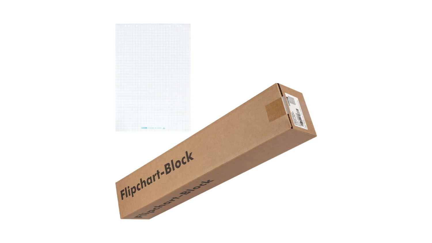 LANDRÉ Flip-Chart-Block 65 x 98cm - kariert 25mm