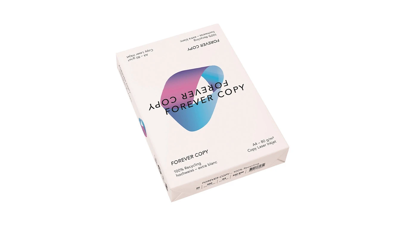 FOREVER COPY Kopierpapier A4, 80 g/m², 500 Blatt