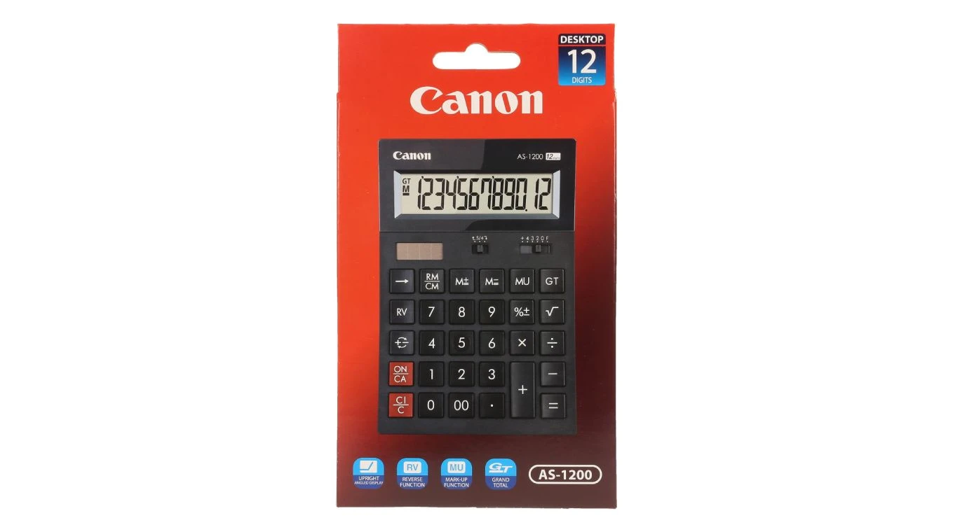 CANON AS1200 Tischrechner 12-stellig