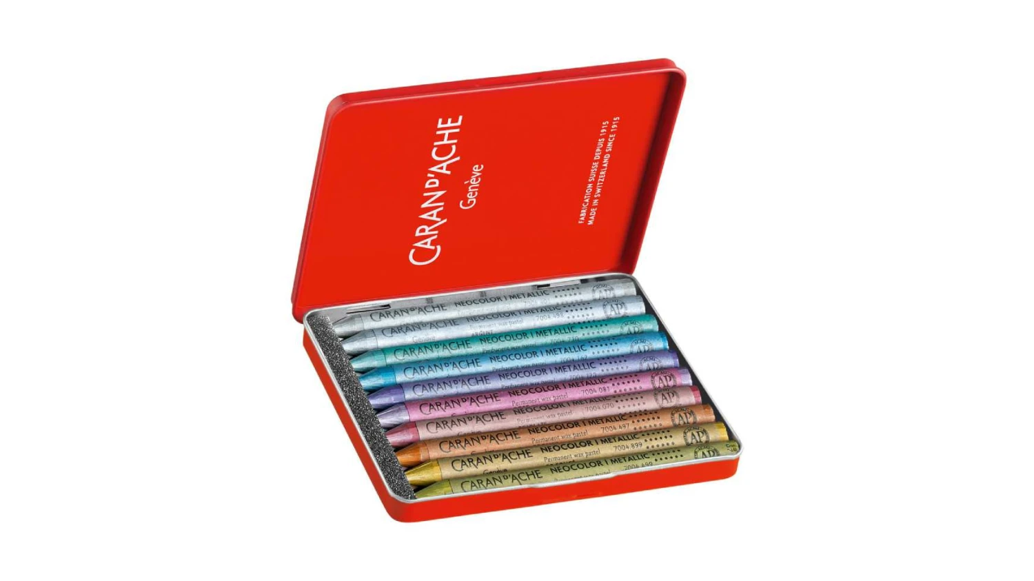 CARAN D'ACHE Wachsmalkreide Neocolor 1 Metallic