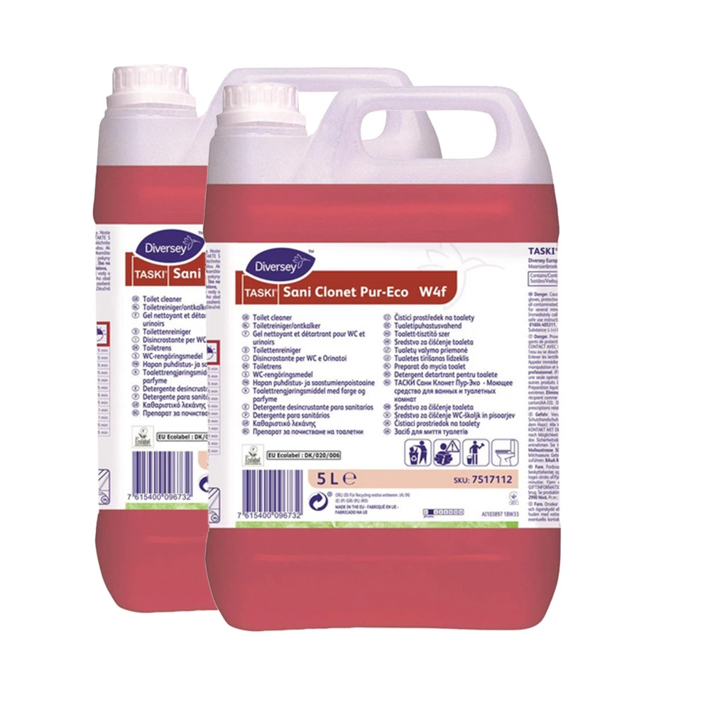 TASKI Toilettenreiniger Sani Clonet Pure-Eco W4f 2 x 5 L