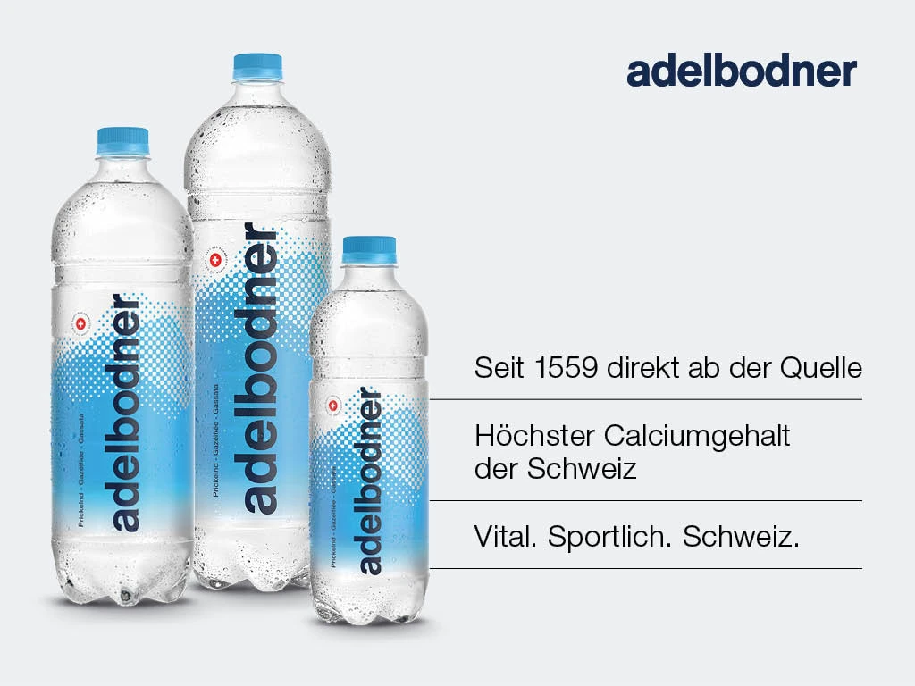 ADELBODNER Wasser Prickelnd 6 x 1.5 Liter