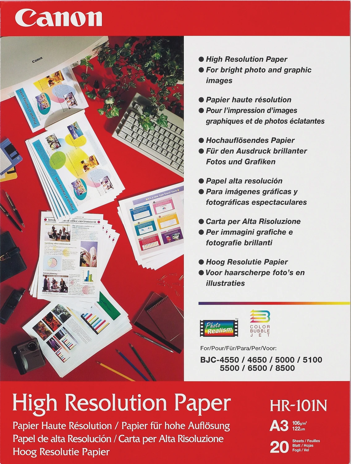 CANON HR-101 Papier High Resolution A3