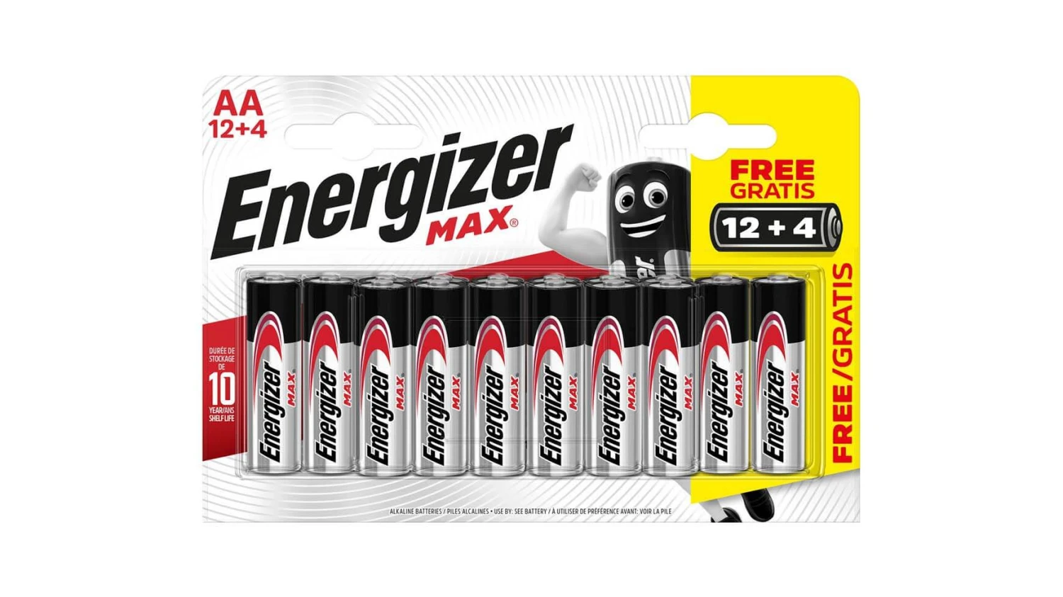 ENERGIZER Batterie Max AA/LR06 - 16er Pack
